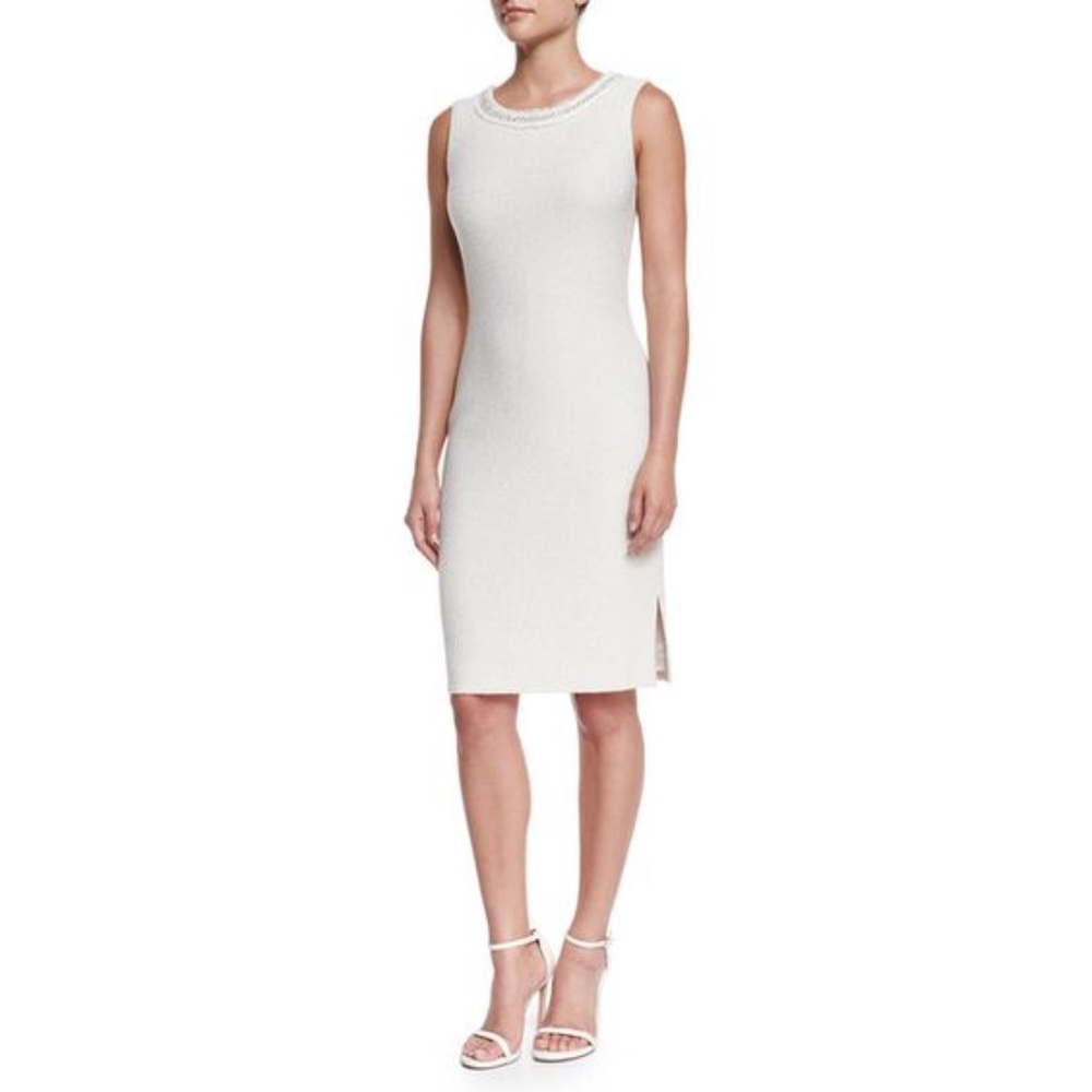 St. John Shimmer Knit Dress